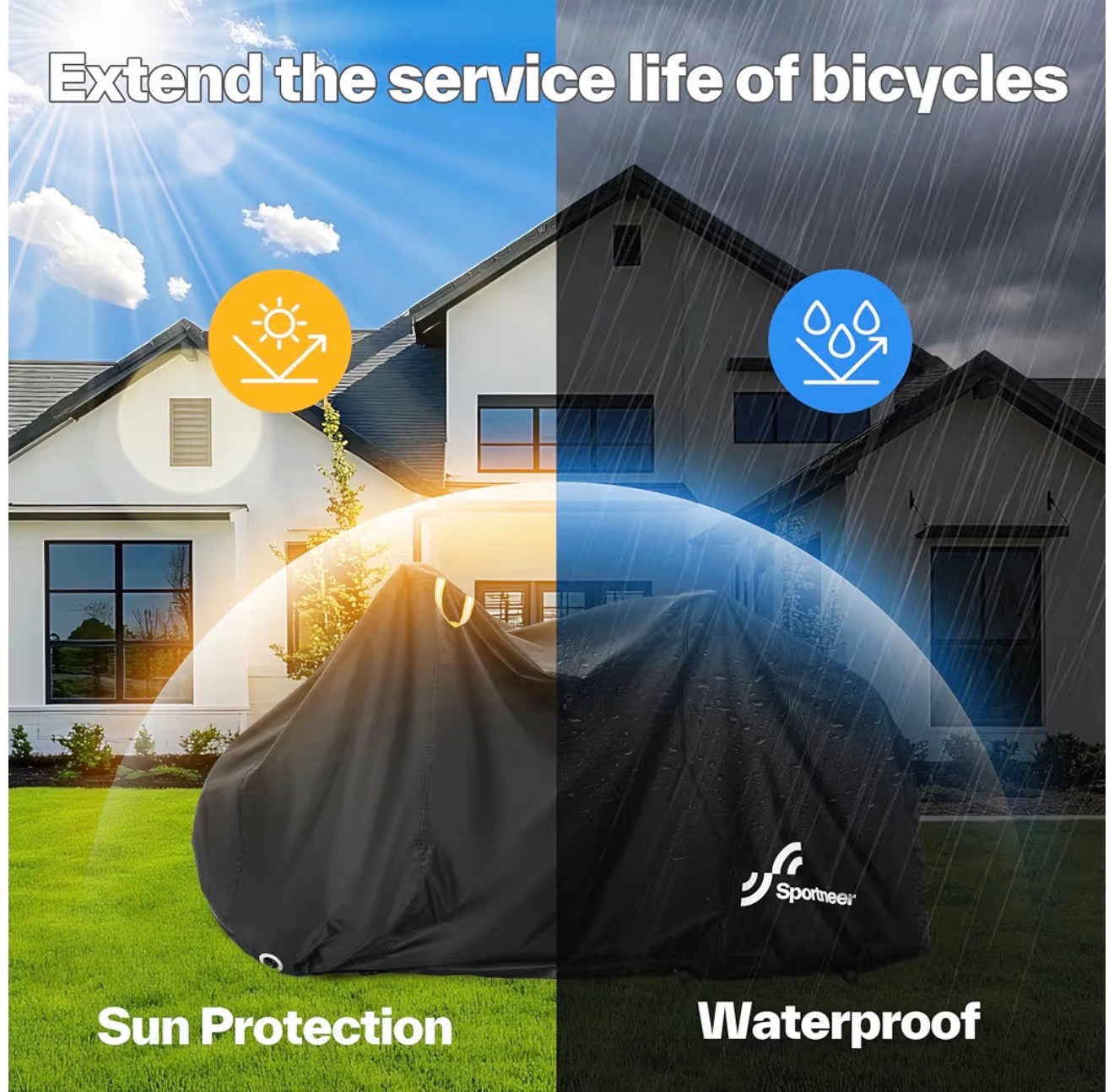 Bike cover for all weather
