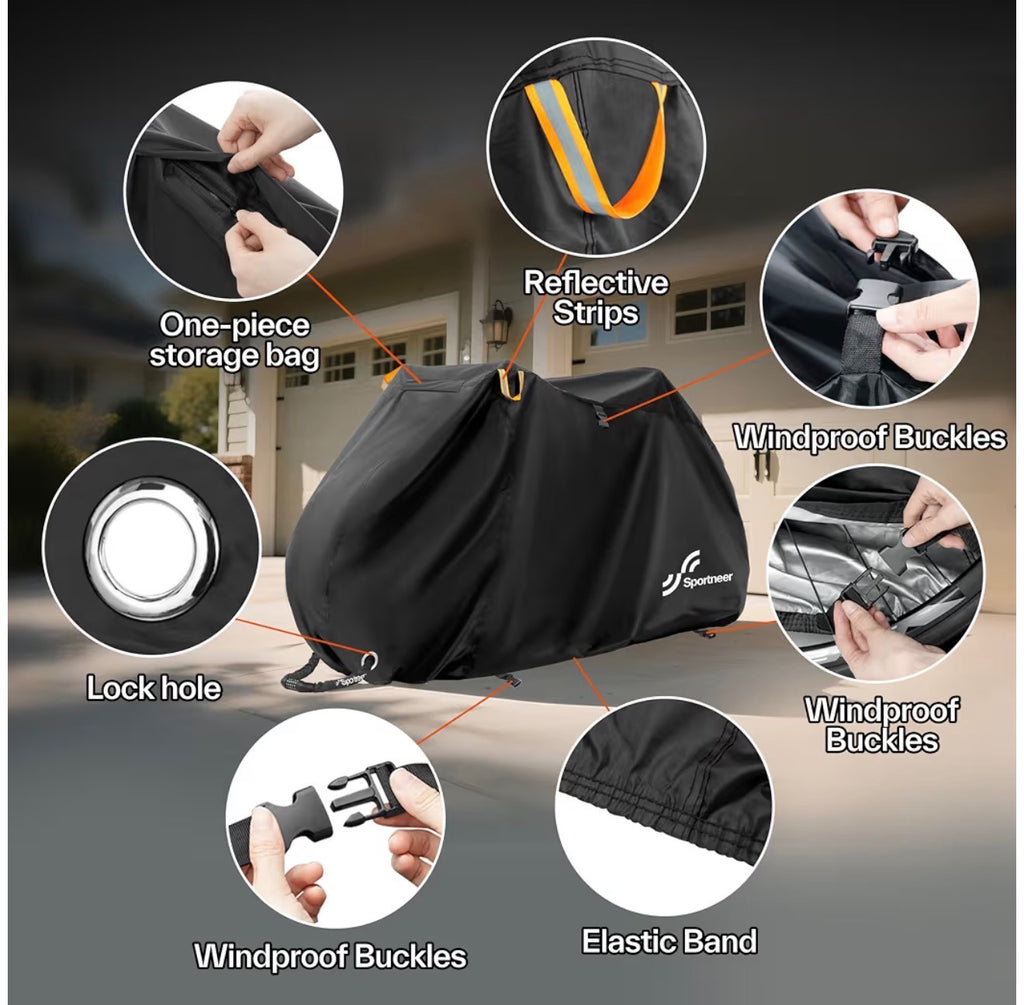 Bike cover for all weather